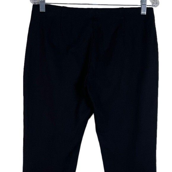 Eileen Fisher Black Stretch Ponte Pull-On Slim Fit Pants Small Officewear Career - Picture 10 of 13
